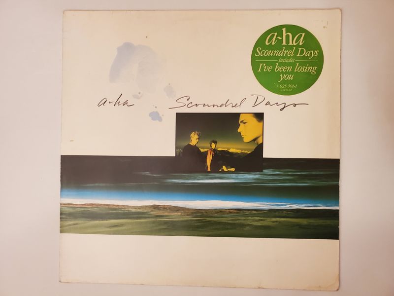 a-ha Scoundrel Days vinyl record